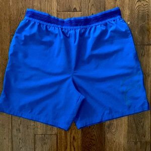 Men’s Fabletics Royal Blue Medium Running Shorts